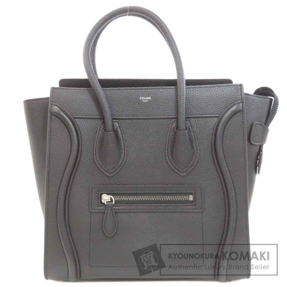 Celine Luggage 2way Leather Handbag Calfskin - Picture 1 of 11